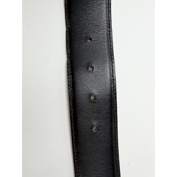 Size 90/36 - Gucci Bamboo Accent Leather Belt main image 5